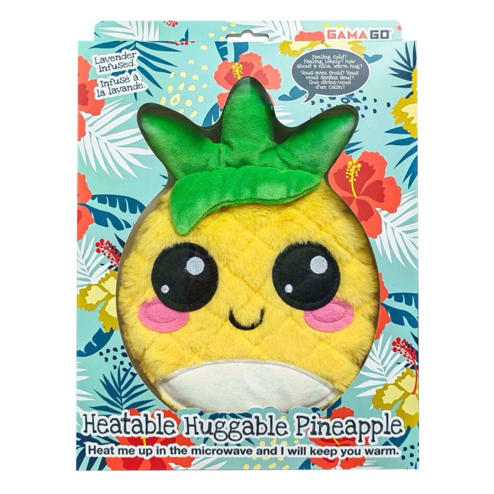 Gamago Heatable Huggable Heating Pad Pineapple